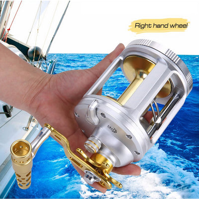 Carrete de Pesca en Metal para Agua Salada - Image 8