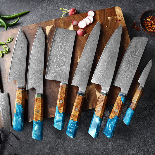 Cuchillo de Cocina Damasco Acero Inoxidable Premium - Image 22