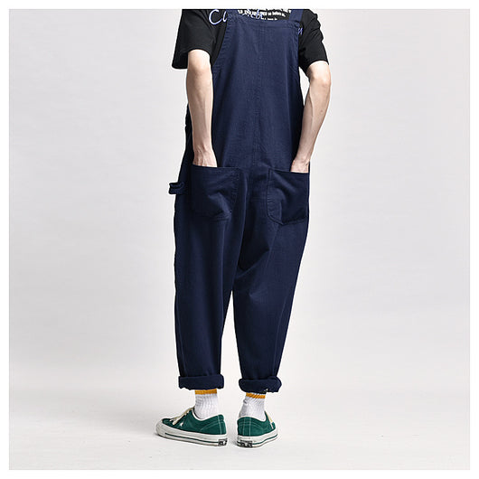 Mono de Trabajo Estilo Japonés con Tirantes y Múltiples Bolsillos - Image 35