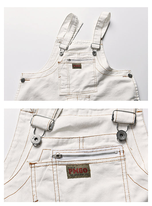 Mono de Trabajo Estilo Japonés con Tirantes y Múltiples Bolsillos - Image 45