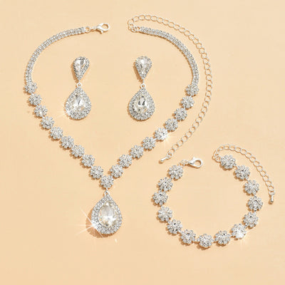 Conjunto de Joyería para Novia: Collar, Aretes y Pulsera - Image 17