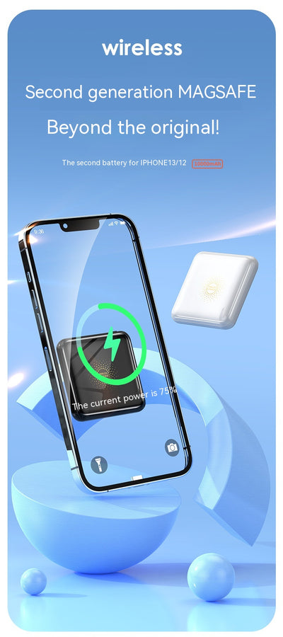 Batería Portátil 10000 mAh con Carga Inalámbrica Rápida Ultra Delgada - Image 15
