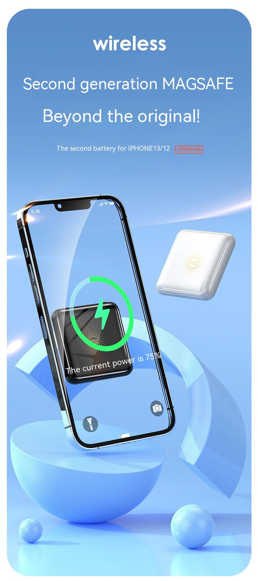 Batería Portátil 10000 mAh con Carga Inalámbrica Rápida Ultra Delgada - Image 15