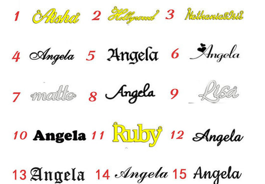 Dije Personalizado de Acero Inoxidable 304 con Iniciales para Mujer - Image 8