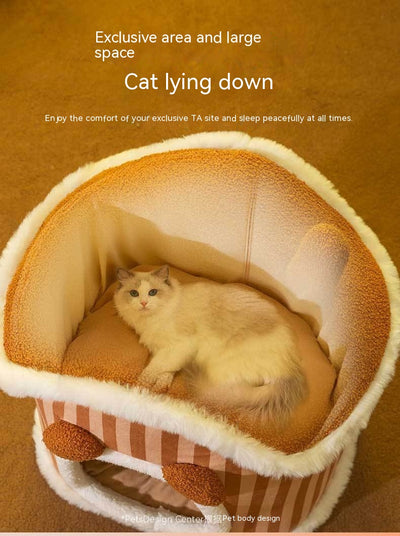 Cama Térmica Cerrada para Gatos - Refugio Cálido Otoño e Invierno - Image 49
