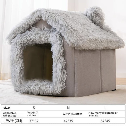 Cama Térmica Cerrada para Gatos - Refugio Cálido Otoño e Invierno - Image 63