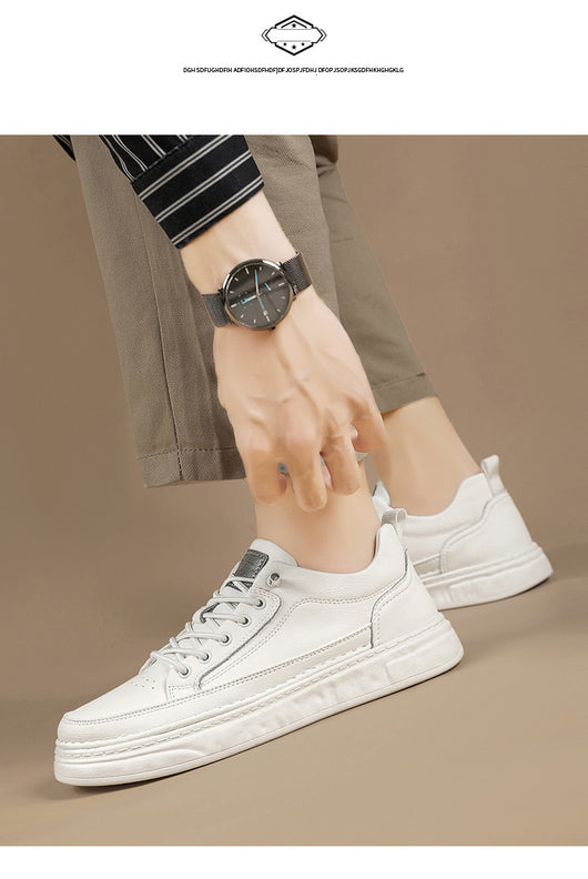 Zapatillas Deportivas Blancas Slip-On Transpirables con Suela Suave para Skateboard - Image 18