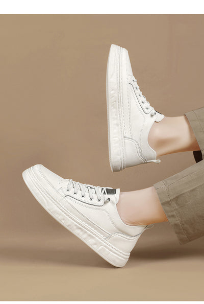 Zapatillas Deportivas Blancas Slip-On Transpirables con Suela Suave para Skateboard - Image 19