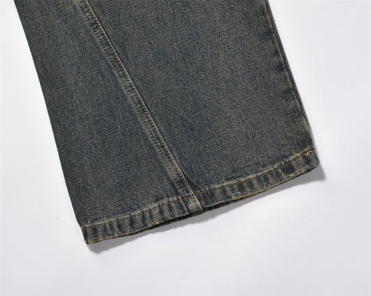 Pantalón Denim Recto Holgado con Bolsillos Fashion National - Image 23