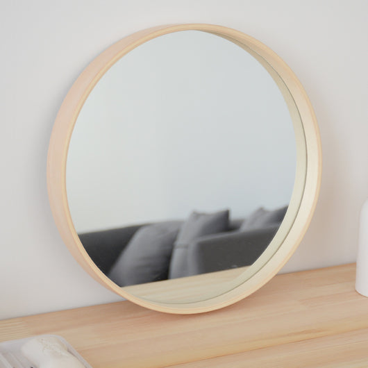 Espejo de Pared en Madera Maciza para Baño y Dormitorio - Image 8