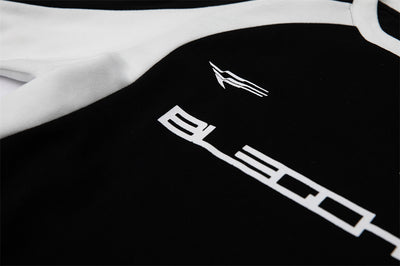 Camiseta Suelta de Cuello Redondo con Letra - Manga Corta - Image 19