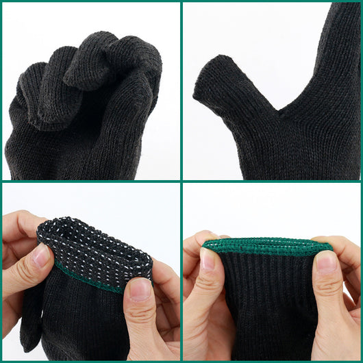Guantes de Algodón Gris Oscuro - Image 10