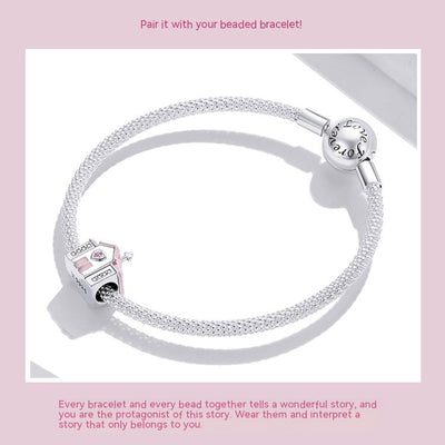Abalorio de Plata 925 con Cruz para Pulseras y Accesorios de Boda - Image 15