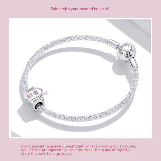Abalorio de Plata 925 con Cruz para Pulseras y Accesorios de Boda - Image 15