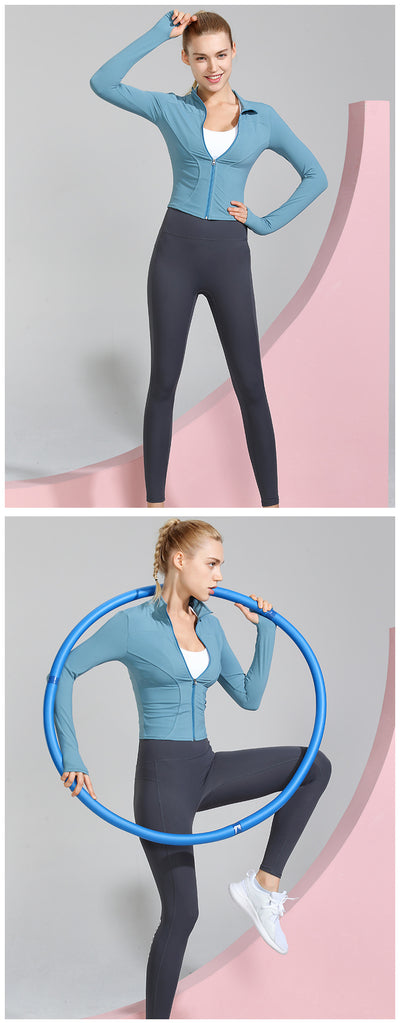 Chaqueta Deportiva Multifuncional para Yoga, Running y Ciclismo - Image 8