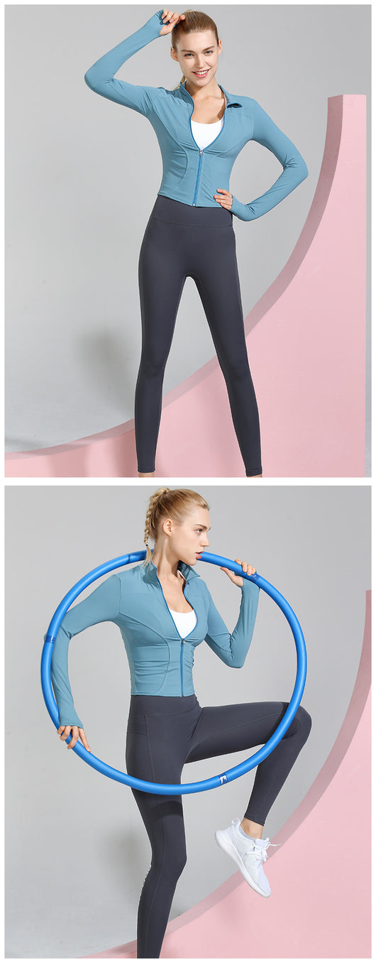 Chaqueta Deportiva Multifuncional para Yoga, Running y Ciclismo - Image 8