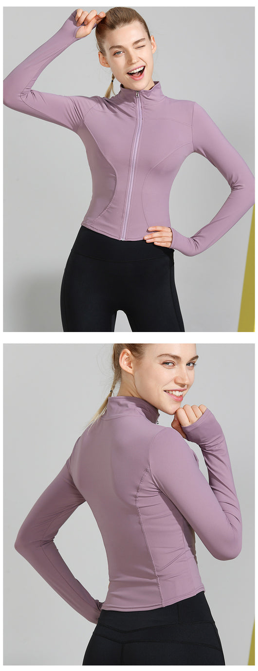 Chaqueta Deportiva Multifuncional para Yoga, Running y Ciclismo - Image 11