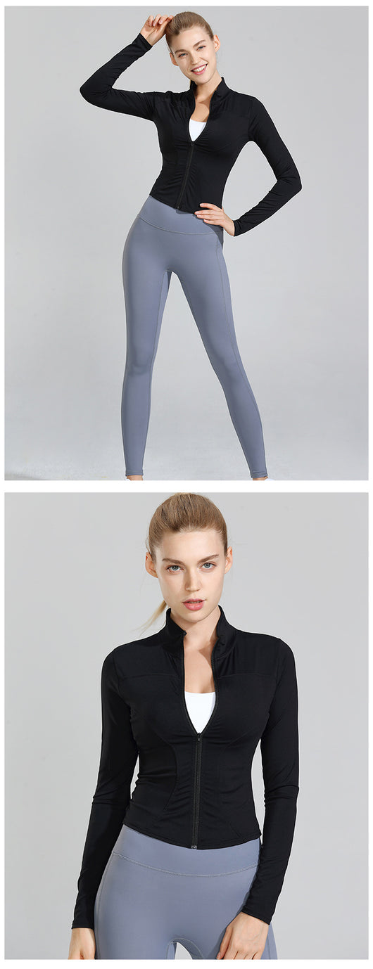 Chaqueta Deportiva Multifuncional para Yoga, Running y Ciclismo - Image 12