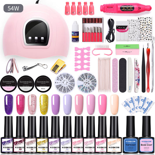Kit de Esmalte Gel con Máquina LED para Uñas Brillantes - Image 17