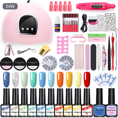 Kit de Esmalte Gel con Máquina LED para Uñas Brillantes - Image 19