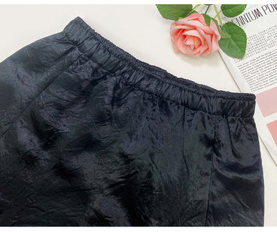 Pantalones Rectos de Triacetato con Pliegues para Primavera - Image 13