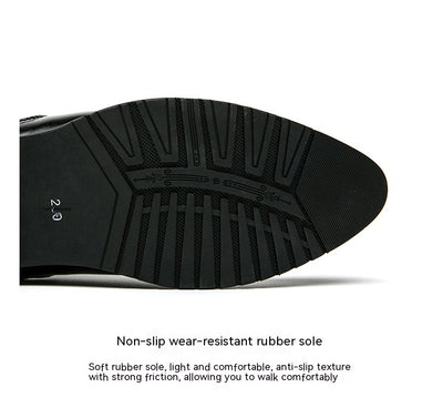 Zapatos Slip On Punta Fina de Estilo Británico - Image 18