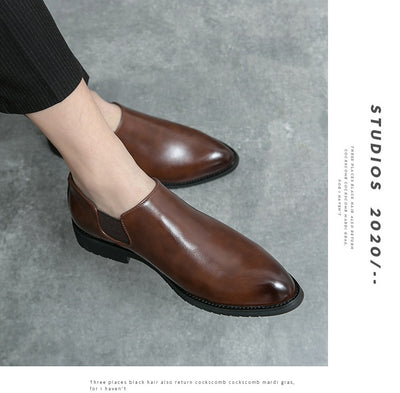 Zapatos Slip On Punta Fina de Estilo Británico - Image 25