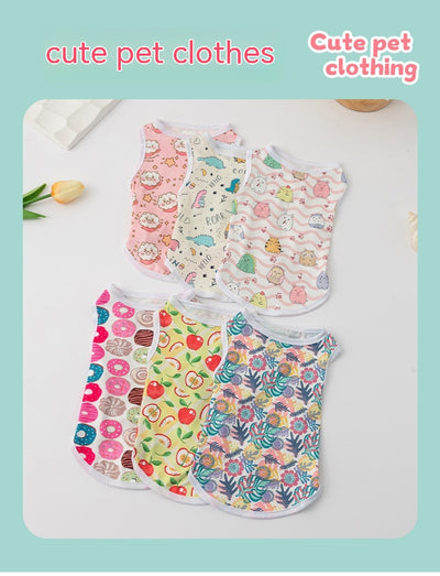 Chaleco Estampado con Diseño de Cachorro Adorable para Mascotas - Image 13