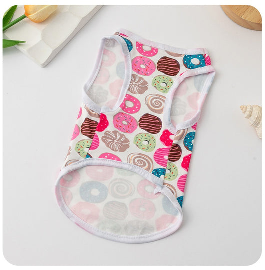 Chaleco Estampado con Diseño de Cachorro Adorable para Mascotas - Image 16