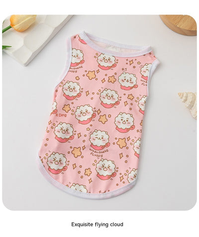 Chaleco Estampado con Diseño de Cachorro Adorable para Mascotas - Image 18