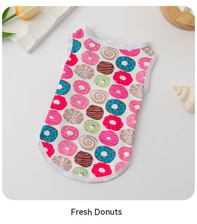 Chaleco Estampado con Diseño de Cachorro Adorable para Mascotas - Image 20