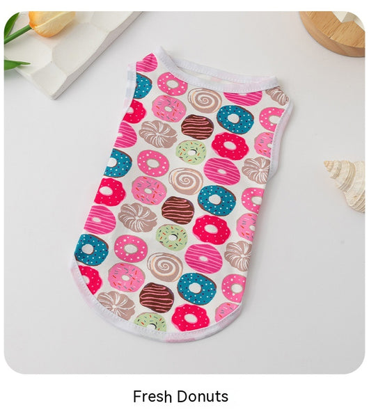Chaleco Estampado con Diseño de Cachorro Adorable para Mascotas - Image 20