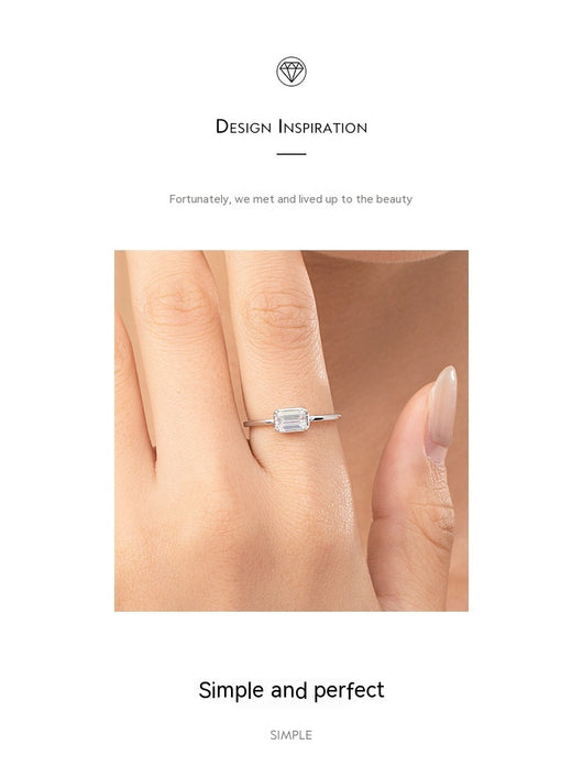 Anillo de Compromiso Corazón en Plata de Ley 925 - Image 24
