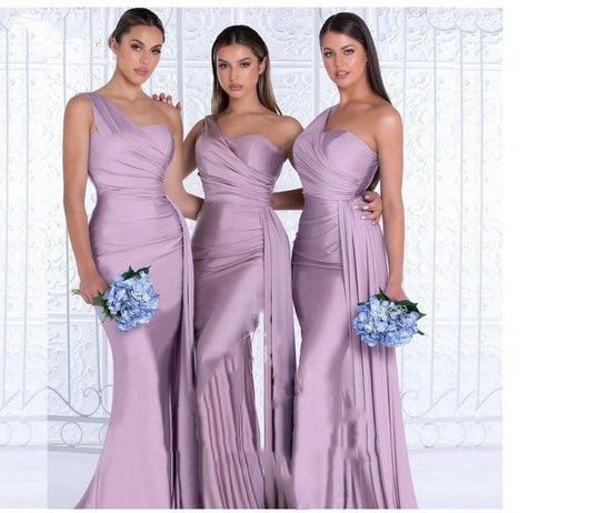 Vestido de Novia Elegante Monohombro para Tallas Grandes - Diseño Sirena - Image 14