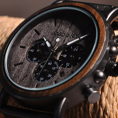 Reloj de Madera para Hombre con Movimiento Miyota - Image 10