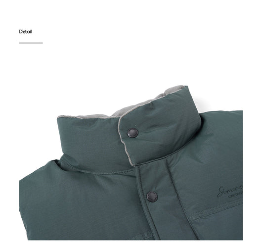 Chaleco Abrigo Impermeable de Plumas de Pato para Hombre - Image 23