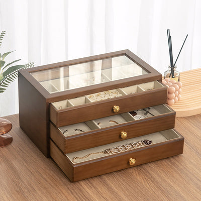 Joyero de Madera Maciza Lujo Multicapas Diseño Minimalista - Image 15