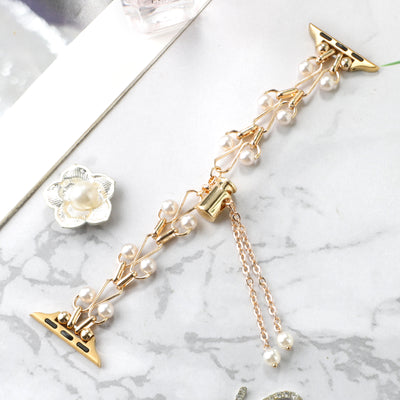 Correa Smartwatch Perla Metal con Dije Amor - Image 21