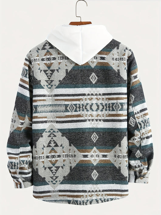 Camisa Abrigo de Personalidad para Hombre - Image 11