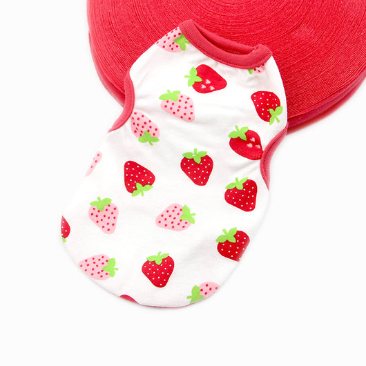 Chaleco Fino de Algodón Estampado para Mascotas - Colores Pastel Primavera Verano - Image 23