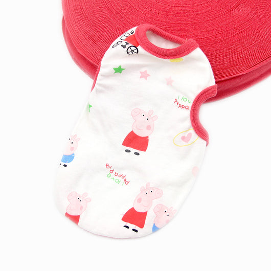 Chaleco Fino de Algodón Estampado para Mascotas - Colores Pastel Primavera Verano - Image 27