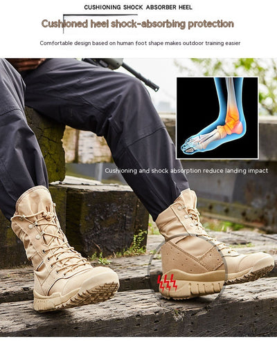 Botas Tácticas Yulong para Montaña y Desierto - Rendimiento Profesional - Image 9