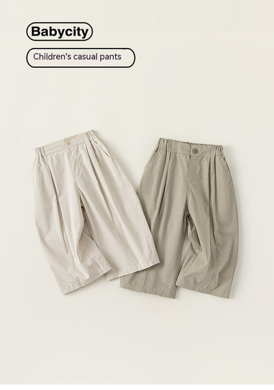 Pantalones Anchos Estilo Coreano para Niñas - Image 11