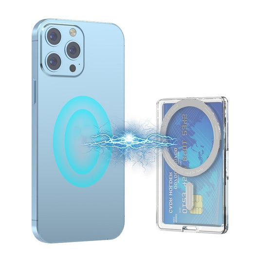 Soporte Magnético Transparente para Tarjetas y Teléfono - Image 10