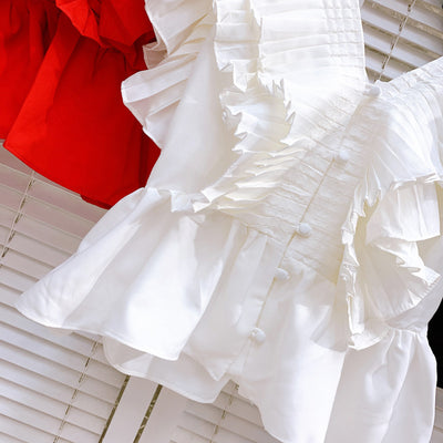 Blusa Francesa Ajustada al Busto con Escote en V - Efecto Reductor - Image 12
