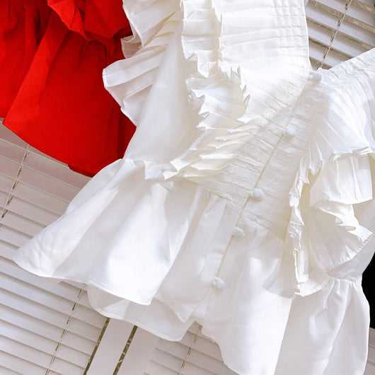Blusa Francesa Ajustada al Busto con Escote en V - Efecto Reductor - Image 12