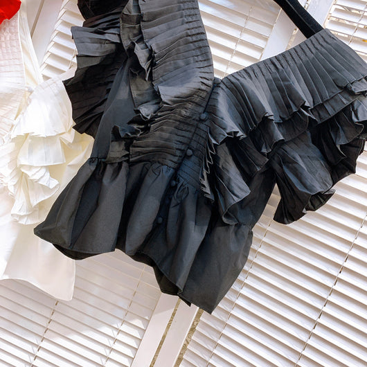 Blusa Francesa Ajustada al Busto con Escote en V - Efecto Reductor - Image 18