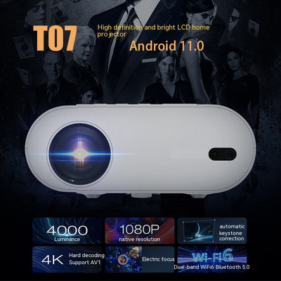 Proyector Smart Full HD T07 320 Lúmenes - Brillo Superior - Image 22