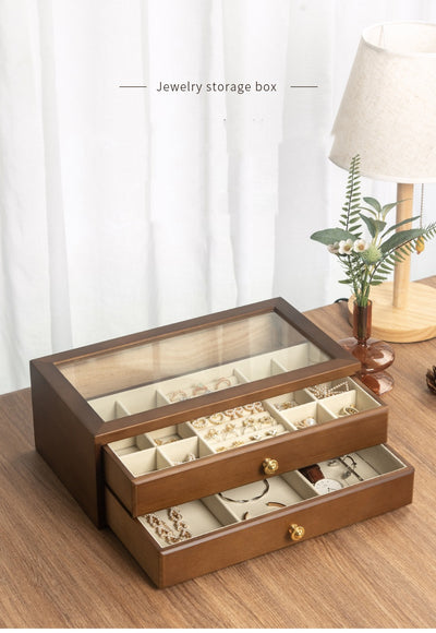 Joyero de Madera Maciza Lujo Multicapas Diseño Minimalista - Image 24