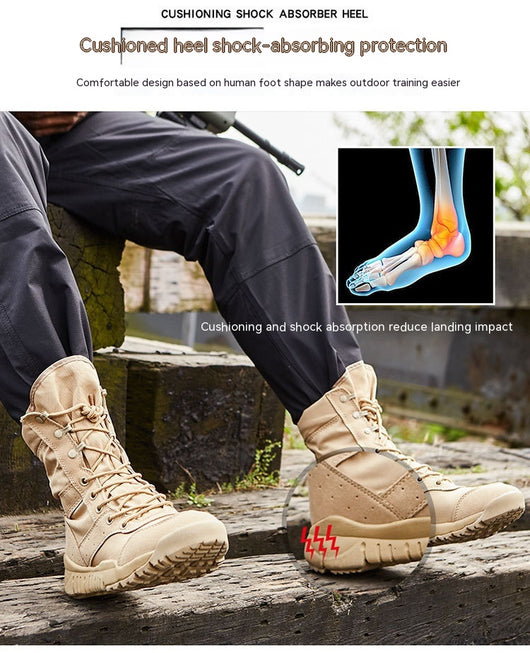 Botas Tácticas Yulong para Montaña y Desierto - Rendimiento Profesional - Image 14